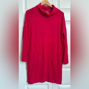 Saturday Sunday / Vibrant Pink Long Sleeve Dress / S